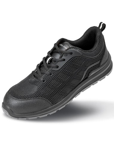 R-R456X-All Black Safety Trainer